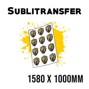 Sublimacyjny transfer na metry 1580 x 1000mm