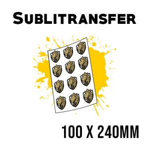 Sublimacyjny transfer 100 x 240mm