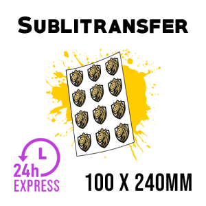 EXPRESS Sublimacyjny transfer 100 x 240mm