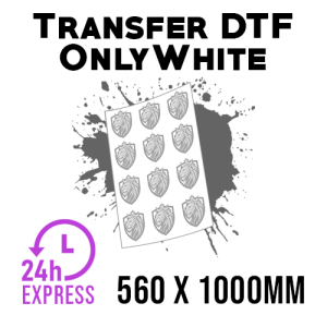 EXPRESS Transfer DTF OnlyWhite na metry - 560 x 1000mm