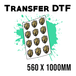 Transfer DTF w formacie 560 x 1000 mm