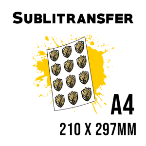 Sublimacyjny transfer A4 297 x 210mm