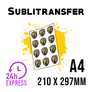 EXPRESS Sublimacyjny transfer A4 297 x 210mm