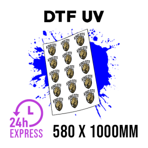EXPRESS UV DTF-Transfer 580 x 1000 mm