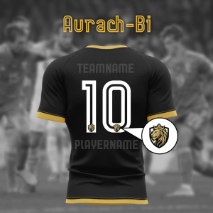 Zestaw numerów Aurach-Bi + logo zespołu
