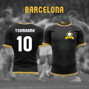 PROMOCJA ✔️ NUMER TYLNY + ✔️ NAZWA DRUŻYNY + ✔️ HERB - Barcelona