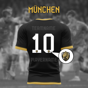 Zestaw numerów Munchen + logo zespołu