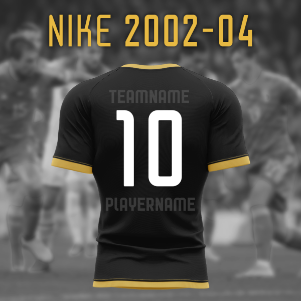 Numery na koszulkach - Nike 2002-04
