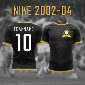 PROMOCJA ✔️ NUMER TYLNY + ✔️ NAZWA DRUŻYNY + ✔️ HERB - Nike 2002-04