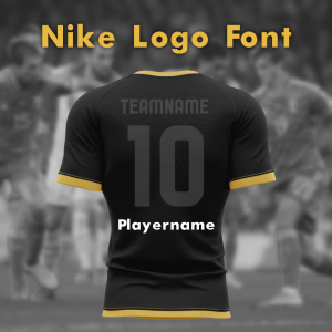 Nazwa gracza - Nike Logo Font