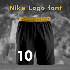 Numery Spodni - Nike Logo Font