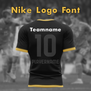 Nazwa zespołu - Nike Logo Font
