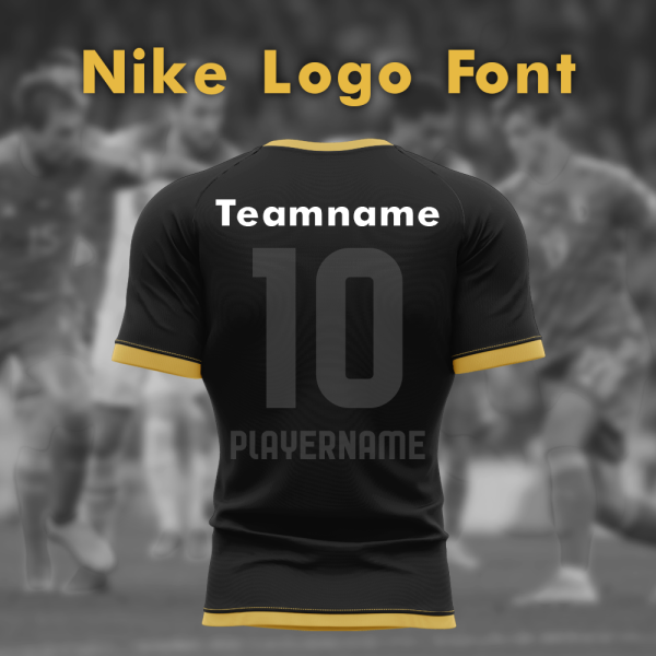 Nazwa zespołu - Nike Logo Font